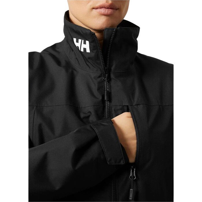 2024 Helly Hansen Womens Crew Midlayer Jacket 2.0 34449 - Black